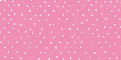 The primary subject of the image is a pattern of white dots on a pink background. The setting is a close-up of the pattern, showcasing the intricate details of the dots. The visual style is a combination of a photo and digital art, as the dots are arranged in a way that resembles a digital design. The colors and mood of the image are predominantly pink and white, creating a soft and elegant atmosphere.