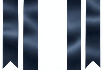 The primary subject of the image is a black and white striped pattern. The setting is a dark background, which contrasts with the white and black stripes. The visual style is a close-up of the pattern, emphasizing the details of the stripes. The colors and mood of the image are predominantly dark, with the white and black stripes providing a sense of contrast and balance.