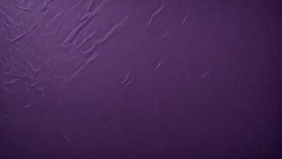 The image features a purple background with a few white streaks. The primary subject is a close-up of the purple background, which appears to be a wall or a piece of fabric. The setting is indoors, and the visual style is a close-up of the purple fabric. The colors and mood of the image are predominantly purple, with the white streaks adding a touch of contrast.