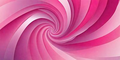 The primary subject of the image is a spiral pattern, which is the main object, scene, or focus of the image. The spiral pattern is set against a pink background, creating a visually striking and vibrant scene. The spiral pattern is depicted in a digital art style, giving the image a modern and artistic appearance. The dominant colors in the image are pink and white, creating a warm and inviting atmosphere.