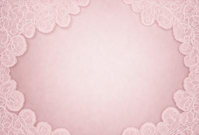 The primary subject of the image is a pink background with a white circle in the center. The setting is a pink and white lace design, which creates a visually appealing and elegant atmosphere. The visual style is a combination of digital art and illustration, as the lace design is intricately crafted and the background is a mix of pink and white. The colors and mood of the image are predominantly pink and white, creating a warm and inviting ambiance.