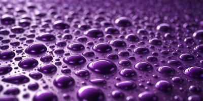 Purple bubbles on a purple surface.