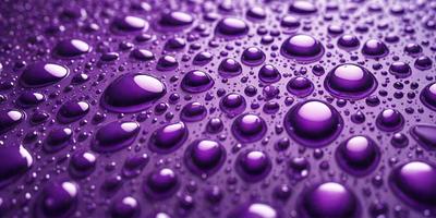 Purple droplets on a purple background.