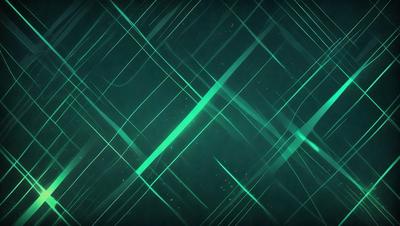 The primary subject of the image is a green and white patterned background. The setting is a dark background, which contrasts with the bright green and white pattern. The visual style is a combination of digital art and illustration, creating a unique and eye-catching design. The colors and mood of the image are predominantly green and white, giving it a fresh and vibrant appearance.