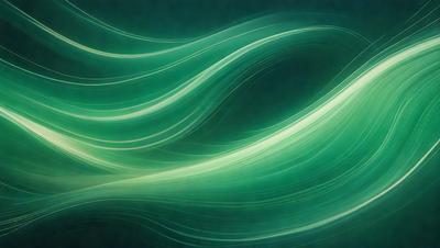 The primary subject of the image is a green, swirling, and flowing pattern. The setting is a dark background, which contrasts with the vibrant green color of the swirling pattern. The visual style appears to be a digital art or illustration, as the swirling pattern is created through a combination of lines and shapes. The colors and mood of the image are predominantly green, with a sense of movement and flow, giving the impression of a dynamic and lively scene.