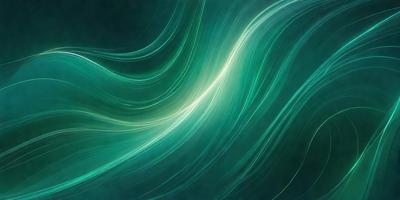 The primary subject of the image is a green, swirling, and flowing pattern. The setting is a dark background, which contrasts with the vibrant green color of the swirling pattern. The visual style appears to be a digital art or illustration, as the swirling pattern is created through a combination of colors and lines. The overall atmosphere of the image is dynamic and energetic, with the green swirls capturing the viewer's attention.