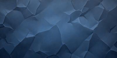 The primary subject of the image is a blue background with a pattern of white shapes. The setting appears to be a dark room, and the visual style is a combination of digital art and illustration. The dominant colors are blue and white, creating a calm and serene atmosphere.