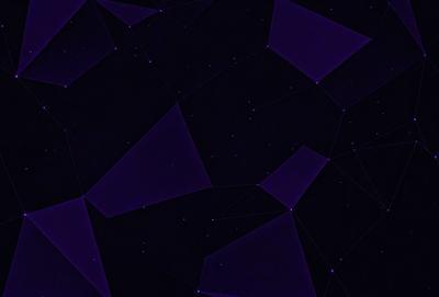 The primary subject of the image is a purple background with a pattern of white stars. The setting appears to be a night sky, and the visual style is a combination of digital art and illustration. The dominant colors are purple and white, creating a calm and serene atmosphere.