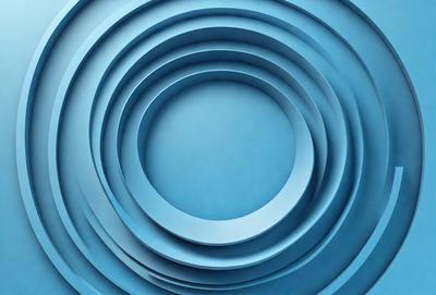 The primary subject of the image is a blue circle, which is the main object, scene, or focus of the image. The setting/background features a blue surface, which adds to the overall atmosphere of the image. The visual style of the image is a close-up of the blue circle, showcasing its details and texture. The colors and mood of the image are predominantly blue, creating a calm and serene atmosphere.