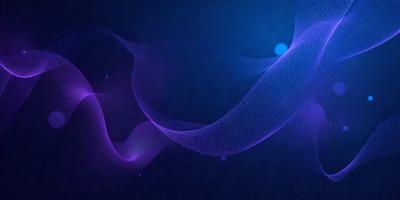 The primary subject of the image is a large, purple, blue, and white creature, possibly a sea creature or an alien, with a blue background. The visual style appears to be a combination of digital art and illustration, creating a unique and intriguing scene. The colors and mood of the image are predominantly purple and blue, giving it a serene and otherworldly atmosphere.