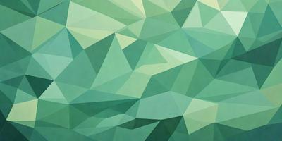 The primary subject of the image is a green and white geometric pattern. The setting is a green background, and the visual style appears to be a digital art or illustration. The dominant colors are green and white, creating a calm and soothing atmosphere.