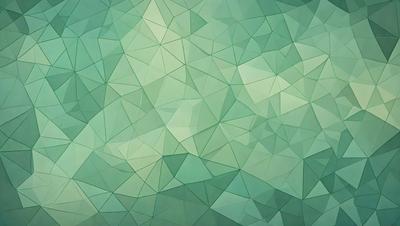 The primary subject of the image is a close-up of a green and white geometric pattern. The setting is a green background, which creates a vibrant and lively atmosphere. The visual style is a combination of digital art and illustration, showcasing the intricate details of the pattern. The colors and mood of the image are predominantly green and white, giving it a fresh and clean appearance.