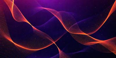 The primary subject of the image is a purple and orange patterned background. The setting is a dark background, which contrasts with the vibrant colors of the pattern. The visual style is a combination of digital art and illustration, creating a unique and eye-catching design. The colors and mood of the image are energetic and lively, with the purple and orange hues evoking a sense of excitement and creativity.