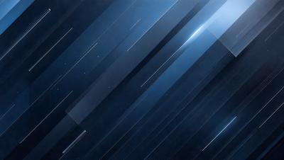 The primary subject of the image is a blue background with a pattern of white lines. The setting appears to be a dark room, and the visual style is a combination of digital art and illustration. The dominant colors are blue and white, creating a calm and serene atmosphere.