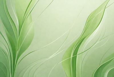 The primary subject of the image is a close-up of a leaf, which is the main object in the scene. The leaf is green and appears to be a part of a larger plant. The setting is a green background, which complements the leaf's color. The visual style is a close-up, which emphasizes the leaf's texture and details. The colors and mood of the image are predominantly green, creating a calm and natural atmosphere.