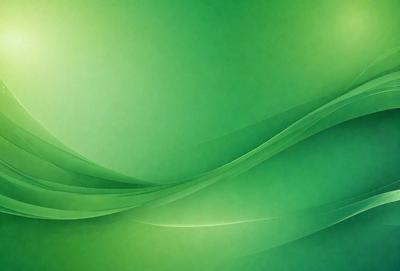 The primary subject of the image is a green background with a pattern of green and white swirls. The setting is a digital artwork, and the visual style is a combination of digital art and illustration. The colors and mood of the image are predominantly green, creating a calm and soothing atmosphere.