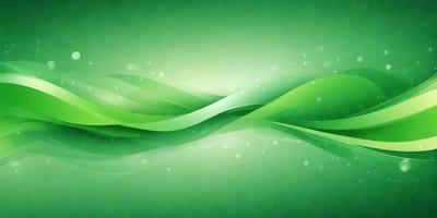 The primary subject of the image is a green and white swirl pattern. The setting is a green background, which creates a vibrant and lively atmosphere. The visual style is a combination of digital art and illustration, giving the image a unique and creative appearance. The dominant colors are green and white, which contribute to the overall mood of the image, evoking a sense of movement and energy.