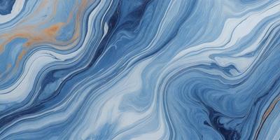 The primary subject of the image is a blue and white ocean wave. The setting is the ocean, with the wave crashing against the surface. The visual style is a photo of the ocean, capturing the beauty of the wave. The dominant colors are blue and white, creating a serene and calming atmosphere.