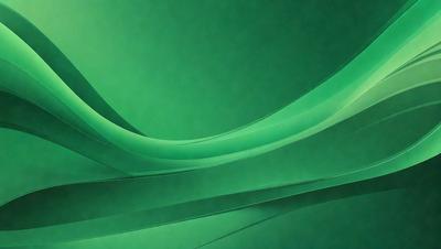The primary subject of the image is a green background with a patterned design. The setting is a dark room, and the visual style appears to be a digital art or illustration. The dominant colors are green and blue, creating a calm and soothing atmosphere.