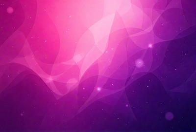 The primary subject of the image is a purple background with a pattern of stars. The setting is a space-themed environment, and the visual style appears to be a digital art or illustration. The dominant colors are purple and pink, creating a calm and serene atmosphere.