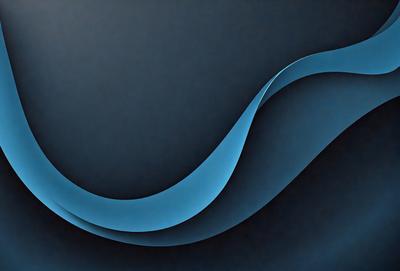 The primary subject of the image is a blue wave, which is the main object, scene, or focus of the image. The setting or background is a dark blue surface, which creates a contrasting and dramatic atmosphere. The visual style of the image is a digital art or illustration, as it is a well-crafted and detailed representation of the blue wave. The colors and mood of the image are predominantly dark blue and moody, with the blue wave being the main source of visual interest and depth.
