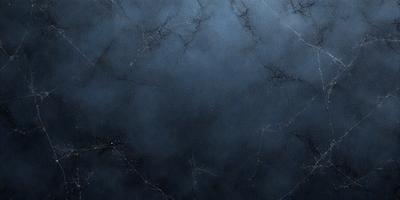 The primary subject of the image is a blue wall with a pattern of web-like structures. The setting is a dark room, and the visual style appears to be a combination of a photo and digital art. The dominant colors are blue and black, creating a moody atmosphere.