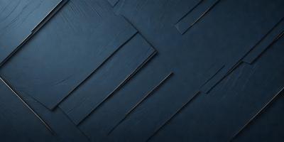 The primary subject of the image is a blue wall with a pattern of metal strips. The setting is a room with a blue background, and the visual style appears to be a combination of a photo and a digital art or illustration. The dominant colors are blue and silver, creating a calm and soothing atmosphere.