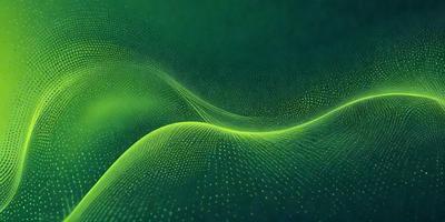The primary subject of the image is a close-up of a green, textured surface. The setting appears to be a dark room, with the green surface being the main focus. The visual style of the image is a combination of a photo and digital art, creating a unique and intriguing appearance. The dominant colors in the image are green and black, giving the scene a moody and mysterious atmosphere.