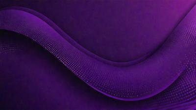The primary subject of the image is a purple surface with a pattern of dots. The setting appears to be a dark room, and the visual style is a combination of a photo and digital art. The dominant colors are purple and black, creating a moody atmosphere.