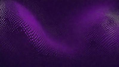 Purple, black, and white.