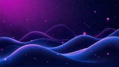 The primary subject of the image is a purple wave pattern, which is the main object, scene, or focus of the image. The setting or background is a dark, purple-colored space, which gives the image a moody and atmospheric feel. The visual style of the image is digital art, as it is a computer-generated pattern. The dominant colors in the image are purple and blue, creating a visually striking and unique visual experience.