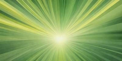 The primary subject of the image is a bright, sunlit green background with a yellowish tint. The setting is a lush, green environment, possibly a forest or a field. The visual style is a combination of a photo and a digital art, illustration, or drawing. The colors and mood are vibrant, lively, and full of energy.