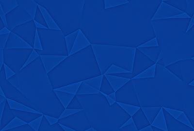 The primary subject of the image is a blue background with a geometric pattern. The setting is a blue wall, and the visual style is a digital art or illustration. The dominant colors are blue and white, creating a calm and soothing atmosphere.
