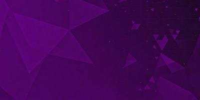 Purple, geometric shapes, and stars.