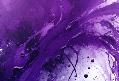 Purple: The primary subject of the image is a purple background with a purple splash. The setting is a purple background, and the visual style is a digital art or illustration. The colors and mood are predominantly purple, creating a calm and serene atmosphere.