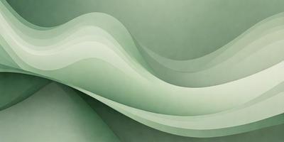 The primary subject of the image is a green wave or ripple pattern. The setting is a green background, which creates a sense of depth and contrast. The visual style is a digital art or illustration, as the wave appears to be a part of a larger design or pattern. The dominant colors are green, which creates a calm and soothing atmosphere.