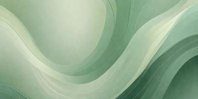 The primary subject of the image is a large, colorful, and intricate design that resembles a wave or a flowing pattern. The setting is a green background, which adds to the overall atmosphere of the image. The visual style is a combination of digital art and illustration, creating a vibrant and dynamic scene. The colors and mood of the image are predominantly green, which gives it a fresh and lively appearance.