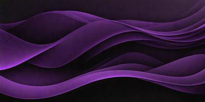 Purple swirls on a black background.