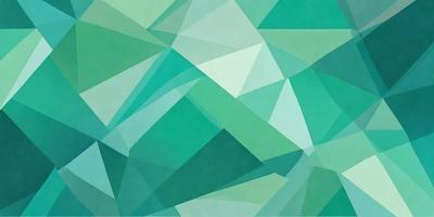 The primary subject of the image is a green and white geometric pattern. The setting is a green background, and the visual style is a digital art or illustration. The dominant colors are green and white, creating a calm and soothing atmosphere.