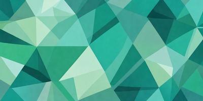 The primary subject of the image is a green and white geometric pattern. The setting is a green background, and the visual style is a digital art or illustration. The dominant colors are green and white, creating a calm and soothing atmosphere.