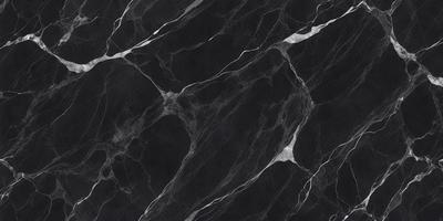 The primary subject of the image is a black and white marble pattern. The setting is a black background, which contrasts with the marble pattern. The visual style is a close-up of the marble pattern, showcasing its intricate details. The colors and mood of the image are predominantly black and white, giving it a classic and elegant appearance.