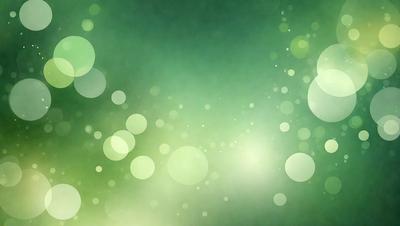 The primary subject of the image is a green background with a pattern of green and white circles. The setting is a bright and lively environment, likely an artistic or creative space. The visual style of the image is a combination of a photo and digital art, creating a unique and eye-catching pattern. The colors and mood of the image are predominantly green and white, giving it a fresh and vibrant appearance.