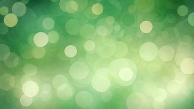 The primary subject of the image is a close-up of a green background with a pattern of green and white circles. The setting is a bright and lively environment, likely an outdoor setting. The visual style is a combination of a photo and a digital art, creating a unique and vibrant atmosphere. The colors and mood of the image are predominantly green and white, giving it a fresh and clean appearance.