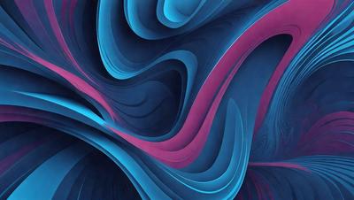 The primary subject of the image is a blue and pink swirl pattern, which is the main focus of the image. The setting is a blue and pink background, creating a visually appealing contrast with the swirl pattern. The visual style of the image is digital art, as it appears to be a digital illustration or a digital drawing. The dominant colors in the image are blue and pink, creating a vibrant and lively atmosphere.