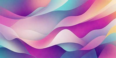 The primary subject of the image is a colorful, abstract artwork featuring a mix of purple, blue, and pink hues. The setting is a white background, which provides a clean and minimalist appearance. The visual style is a combination of digital art and illustration, creating a unique and eye-catching design. The colors and mood of the artwork evoke a sense of tranquility and creativity, making it an appealing and inspiring piece of art.
