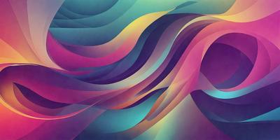 The primary subject of the image is a colorful, abstract painting featuring a mix of blue, purple, yellow, and pink hues. The painting is displayed on a wall, creating a vibrant and lively atmosphere. The visual style of the painting is a combination of digital art and illustration, showcasing a unique and creative interpretation of the subject matter. The colors and mood of the painting evoke a sense of energy and movement, with the various shades of color creating a dynamic and engaging visual experience