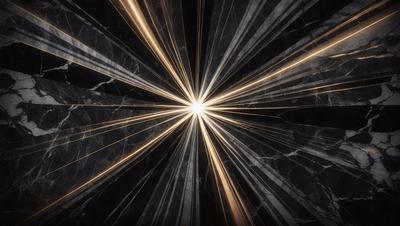 The primary subject of the image is a bright light source, possibly a sun or a light bulb, with a yellow hue. The light source is surrounded by a black background, which creates a striking contrast. The visual style of the image is a combination of a photo and digital art, as it appears to be a close-up of the light source with a textured background. The colors and mood of the image are predominantly yellow and dark, giving it a warm and dramatic atmosphere.
