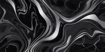 The primary subject of the image is a black and white patterned design, which appears to be a digital art or illustration. The setting is a black background, and the visual style is a combination of black and white colors, giving the image a classic and timeless appearance. The overall atmosphere is elegant and sophisticated, with the patterned design serving as the focal point of the image.