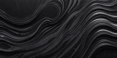 The primary subject of the image is a black and white marble pattern. The setting is a black background, which contrasts with the marble pattern. The visual style is a close-up of the marble pattern, showcasing its intricate details. The colors and mood of the image are predominantly black and white, giving it a classic and elegant appearance.