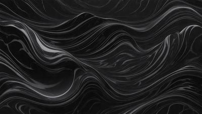 The primary subject of the image is a black and white patterned surface, which appears to be a marble or granite countertop. The setting is a kitchen or bathroom environment, with the countertop being the main focus of the scene. The visual style of the image is a close-up of the countertop, showcasing the intricate pattern and texture. The colors and mood of the image are predominantly black and white, giving it a classic and elegant appearance.
